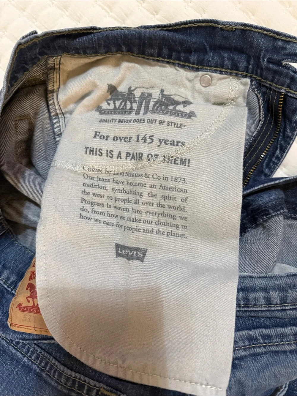 Levi's Men's Classic Straight Blue Denim Jeans 511   32x30